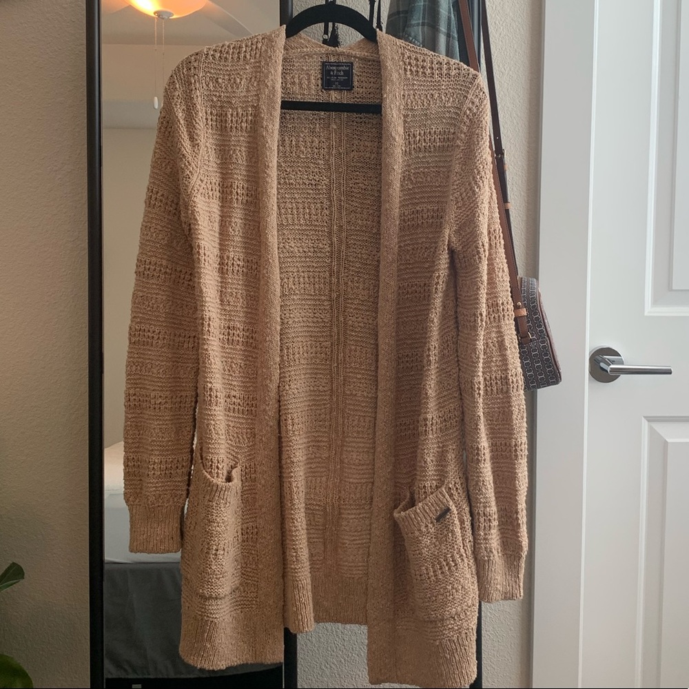 Open front cardigan
